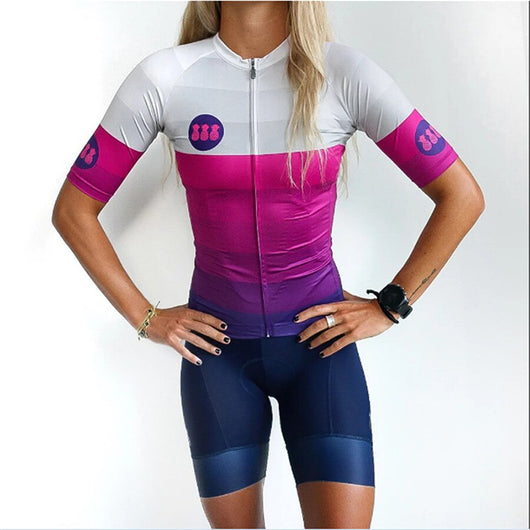 Conjunto de Ciclismo Deportivo Unisex Manga Corta para Verano - Image 12