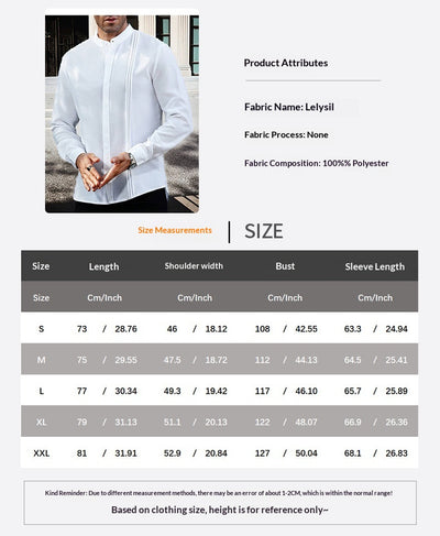 Cardigan Rayado Cuello Mao Hombre Primavera-Otoño - Image 11
