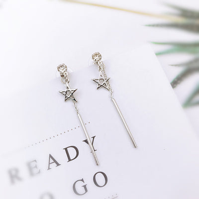 Aretes Coreanos Asimétricos con Flor de Perla y Moño - Image 31