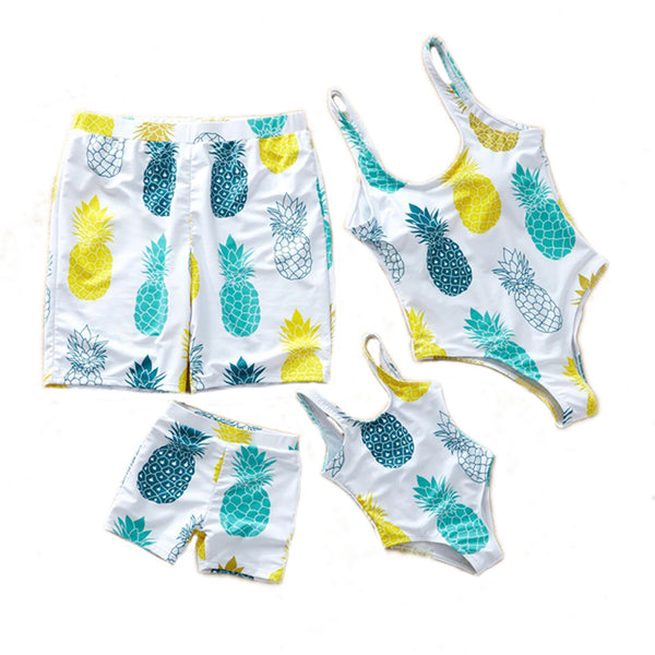 Traje de Baño a Juego para Padres e Hijos - Diseño Moderno Playa