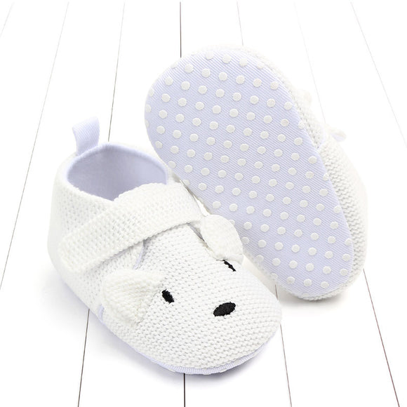 Zapatos de Tejido con Diseño Cartoon para Bebés que Gatean