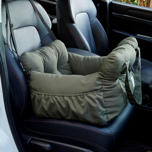 Cama de Seguridad para Mascotas en Auto - Asiento Auxiliar Multifuncional