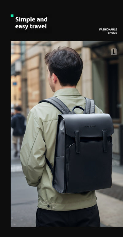 Mochila Ejecutiva Ligera de Gran Capacidad con Compartimento para Laptop - Image 11