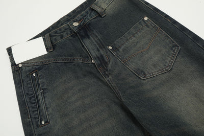 Pantalones Denny para Motocicleta - Estilo Desgastado y Resistente - Image 36