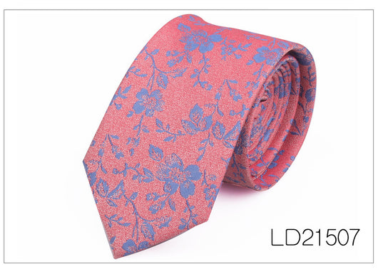 Corbata Casual Moderna con Estampado Floral - Ancho 6cm - Image 8