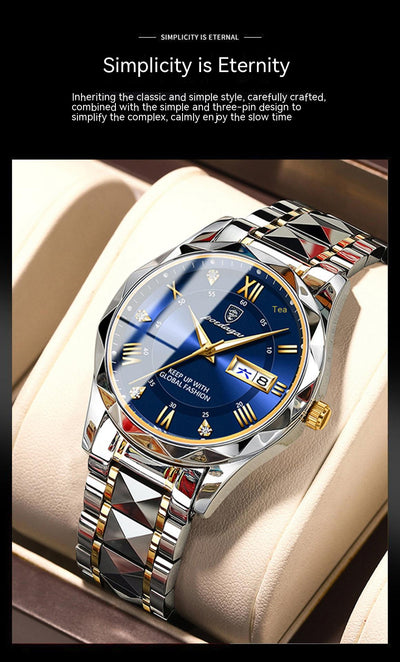 Reloj Deportivo Hombre Resistente al Agua con Doble Calendario y Esfera Luminosa - Image 13
