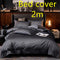 Funda De Cama Gris 2 M