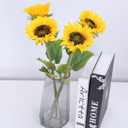 Girasol Artificial de Seda - Decoración Floral Elegante - Image 12