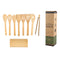 Bamboo Spatula Meal Kitchenware Spatula Bamboo Wooden Spatula Set 8 Style - 30cm