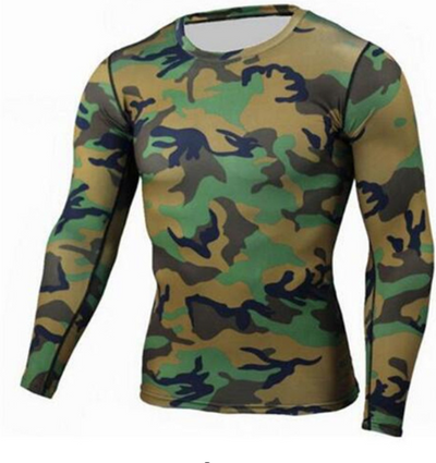 Pantalones de Compresión Camuflaje para Hombre - Leggings Deportivos Ajustados - Image 18