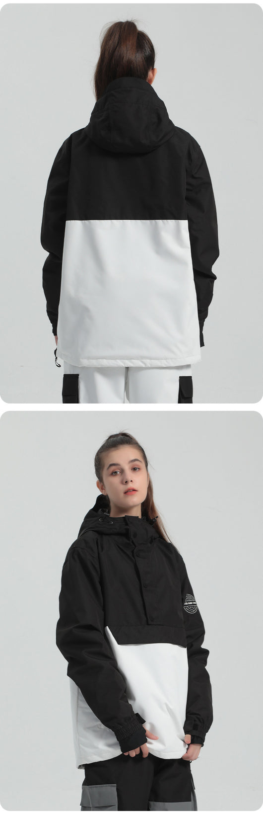 Chaqueta Deportiva Impermeable Aislante para Mujer - Doble y Simple Forro - Image 23