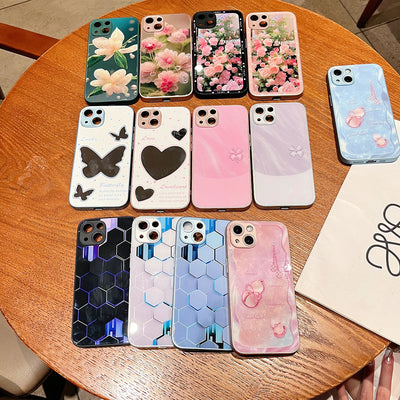 Funda Mariposa Love con Cristal - Diseño Personalizado - Image 2