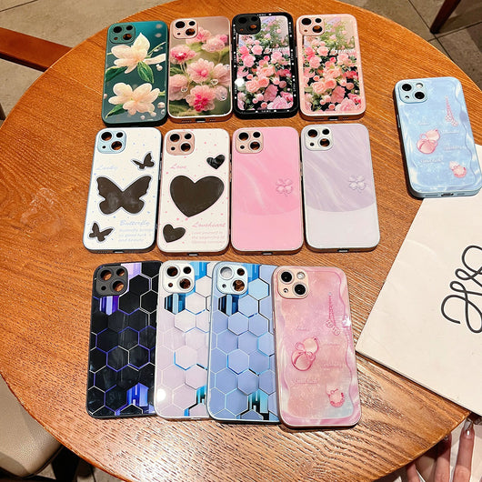 Funda Mariposa Love con Cristal - Diseño Personalizado - Image 2