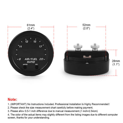 Medidor Digital de Relación Aire-Combustible con Sensor de Oxígeno - Image 14