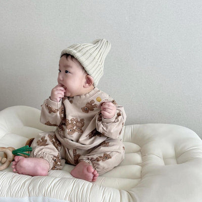 Conjunto de Dos Piezas para Bebé y Niño Pequeño con Estampado Osito Adorable - Image 13