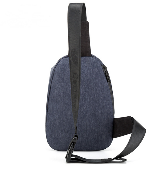 Bolsa Bandolera Impermeable para Hombre con Carga USB