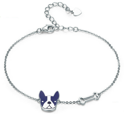 Pulsera de Eslabones Tipo Cadena Francesa