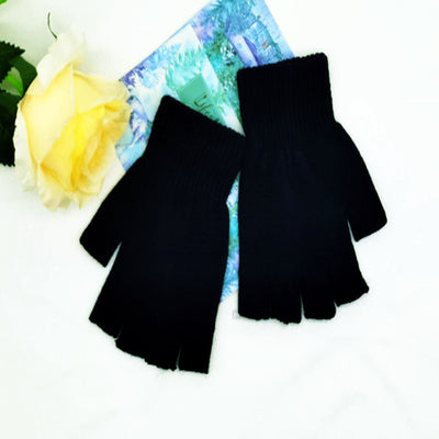 Guantes sin Dedos de Lana para Ciclismo - Cálidos y Versátiles - Image 12