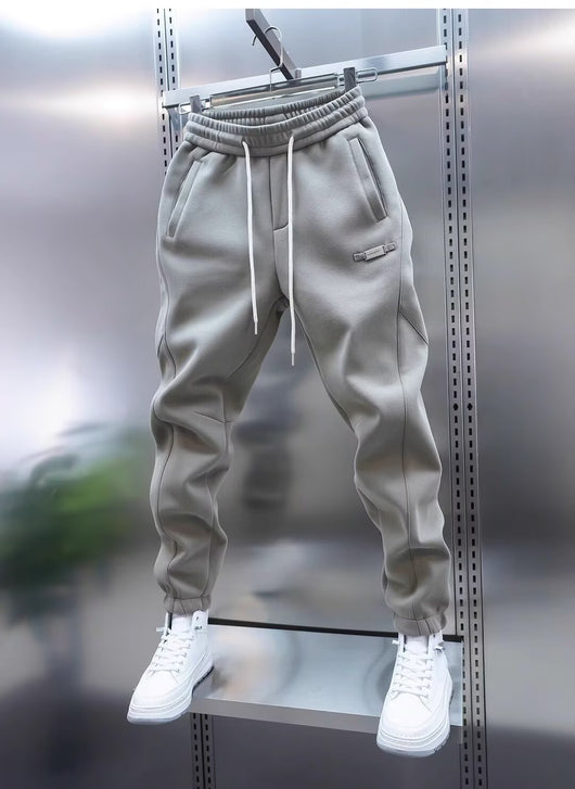 Pantalones Deportivos Casuales para Hombre - Diseño Moderno en Colores Sólidos - Image 12
