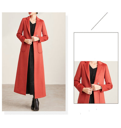 Abrigo de Lana Reversible Slim Fit Bicolor - Image 7