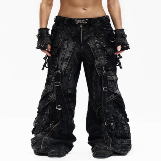 Pantalones de Trabajo Tácticos con Correas Ajustables