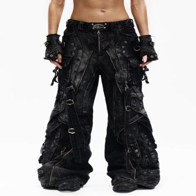 Pantalones de Trabajo Tácticos con Correas Ajustables