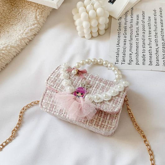 Bolso de Mano para Niña con Perlas - Image 18