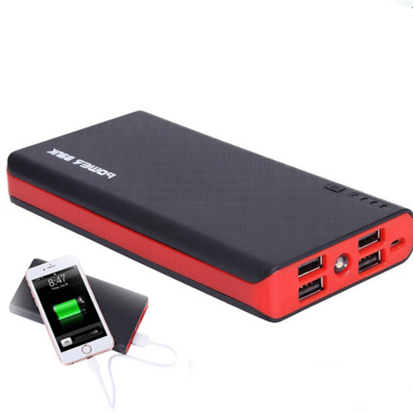 Batería Externa 20000mAh - Cargador Portátil para Móvil y Tablet