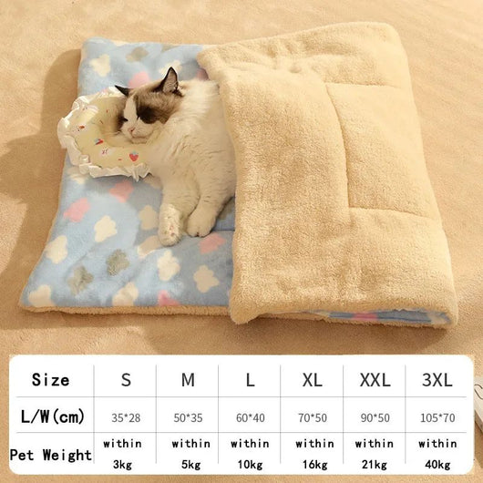 Cama Térmica para Perros Pequeños - Manta Acogedora para Otoño e Invierno - Image 4