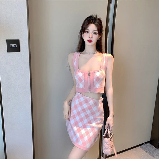 Conjunto de Dos Piezas en Punto - Elegancia y Temperamento para Mujer - Image 18