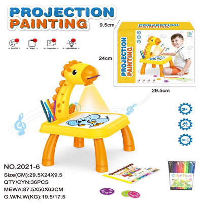 Mesa Proyectora Inteligente para Dibujar y Pintar Infantil - Image 7
