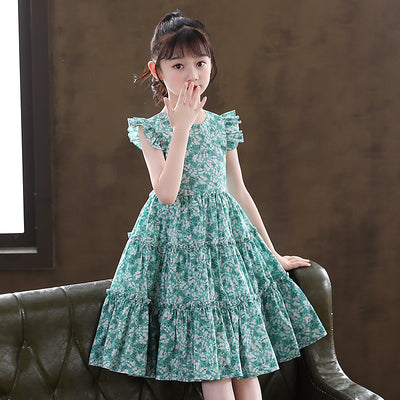 Vestido Floral de Algodón para Niñas - Diseño Moderno y Cómodo - Image 25
