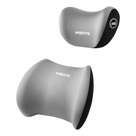 Almohada de Soporte Lumbar y Cervical con Espuma Viscoelástica para Auto - Image 4