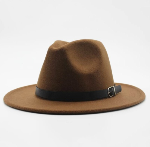 Sombrero de Lana Jazz Unisex - Estilo Clásico para Parejas - Image 8