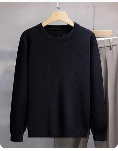 Suéter Holgado Oversized Cuello Redondo para Hombre - Image 27