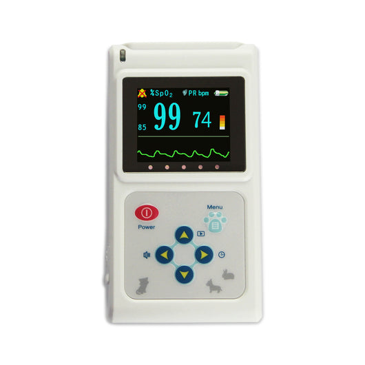 Oxímetro de Pulso Veterinario SPO2 con Sonda para Oído y Lengua - Image 2