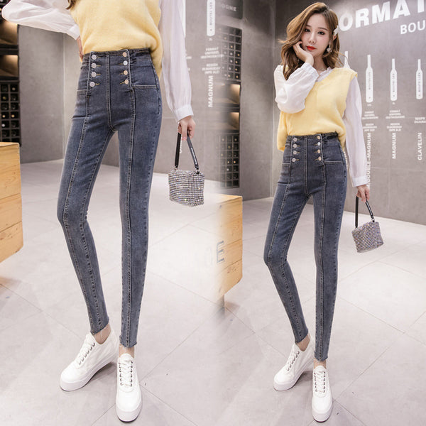 Pantalones Jeans Rotos para Mujer - Overol Desgarrado Primavera