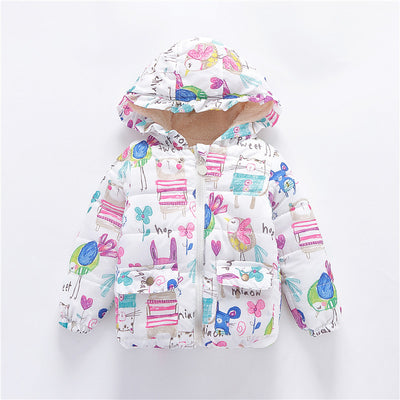 Chaqueta Acolchada con Capucha Graffiti Fashion Plus para Niños - Image 2