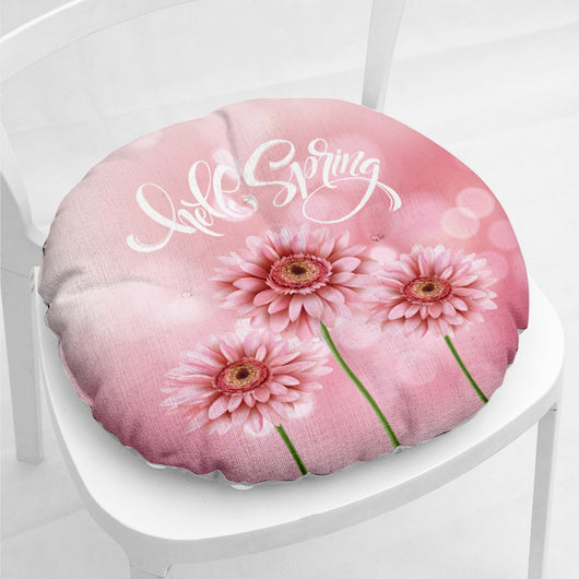 Cojín Grueso de Algodón y Lino para Silla Daisy - Image 42