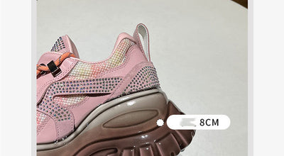 Zapatos Casuales de Malla Transpirable con Altura Aumentada para Mujer - Colección Verano - Image 13