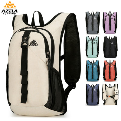 Mochila Casual AZELA Púrpura Ligera, Daypack Multicompartimento con Malla Transpirable - Image 17