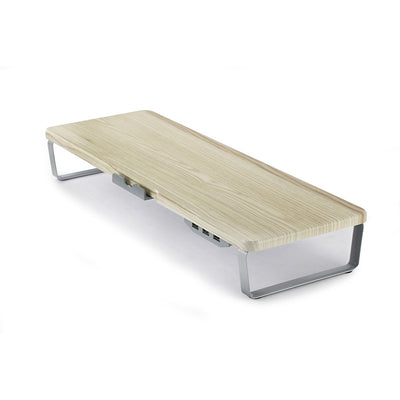 Soporte Ergonómico para Monitor con Puertos USB y Bandeja para Laptop - Image 4