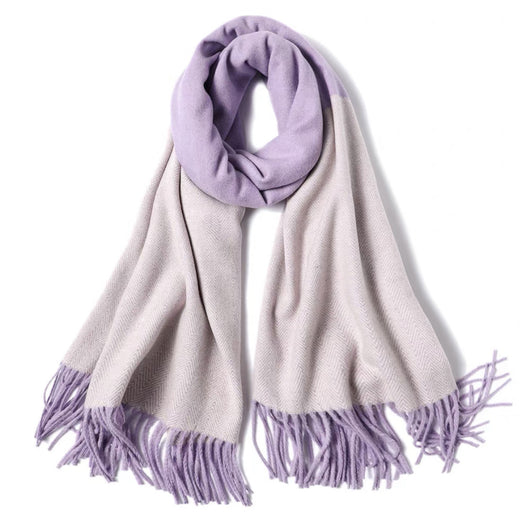 Bufanda de Lana Escocesa Gruesa Otoño-Invierno Unisex - Image 12