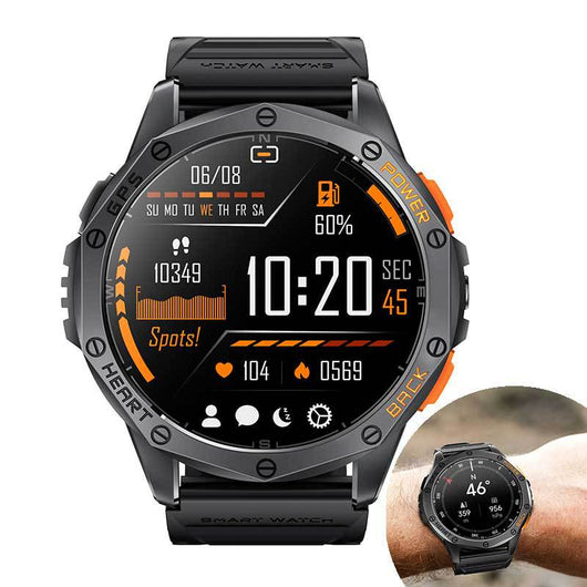 Reloj Inteligente K67 con Brújula, Llamadas Bluetooth y Pantalla AMOLED - Image 2