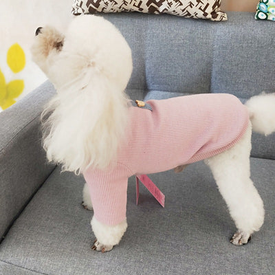 Suéter Elástico a Rayas para Perro - Prenda Base Cómoda - Image 12