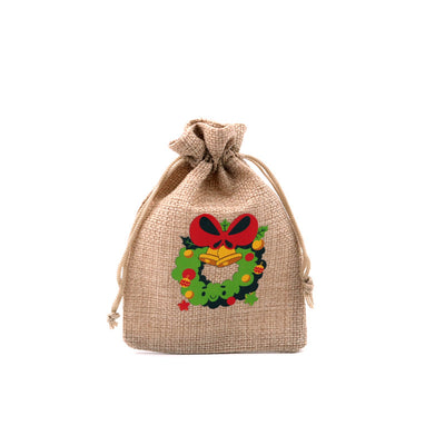 Bolsa de Algodón Navideña con Estampado en Calor y Cierre Superior - Image 12