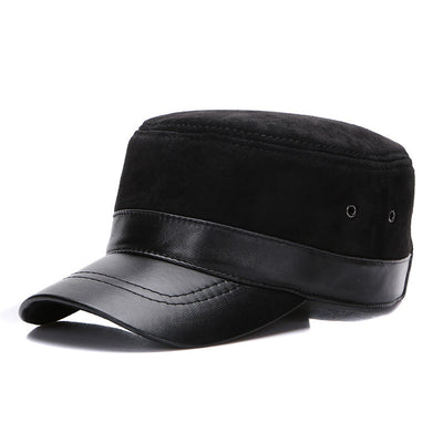 Sombrero de Lana de Oveja Genuina con Copa Plana - Image 7
