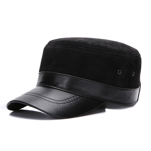 Sombrero de Lana de Oveja Genuina con Copa Plana - Image 7