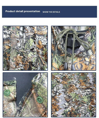 Traje Ghillie Biónicos Hoja de Arce - Camuflaje Táctico Profesional - Image 12