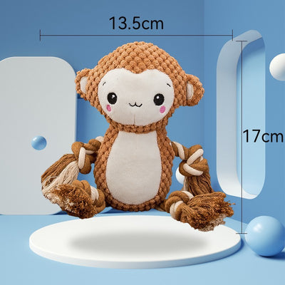 Pack de Juguetes Chirriantes para Perros Medianos y Grandes - Peluches Multicolores con Sonido - Image 9